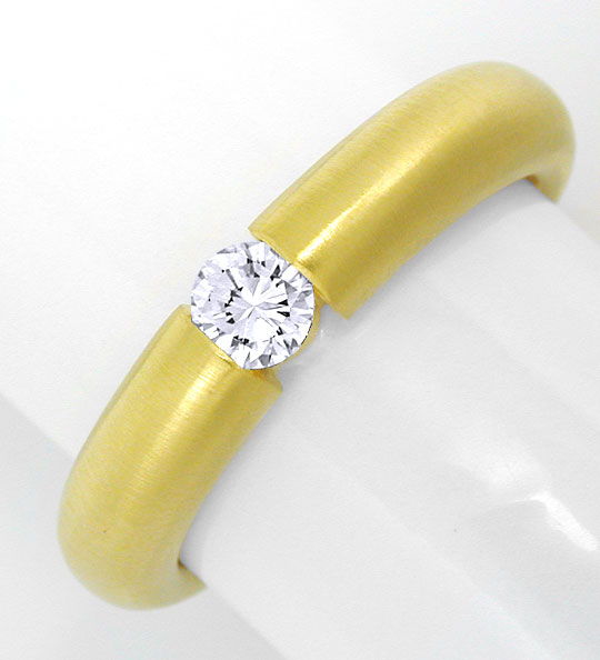 Foto 2 - Brillant-Spann Ring Top Diamant 18K Gelbgold, S6766